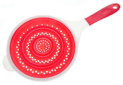 Collapsible Silicone Colander Strainer - tool