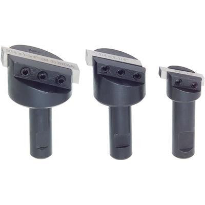 3 Piece Precision Machinist Fly Cutter Tool Bit Set for Milling Mill Metal Lathe - tool