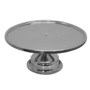 Stainless Steel Polished Metal Bakery Pie Cake Wedding Display Stand Server Base - tool