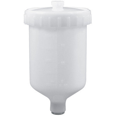 0.6 Replacement Plastic Cup for Air Gravity Feed Spray Gun - tool