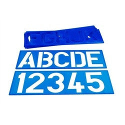 Number and Letter Stencil Set for Signs Address Painting Template Lettering Kit - tool