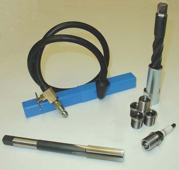 Spark Plug Insert Repairing Thread Tool Kit for Ford V8 or V10 Triton Engine - tool
