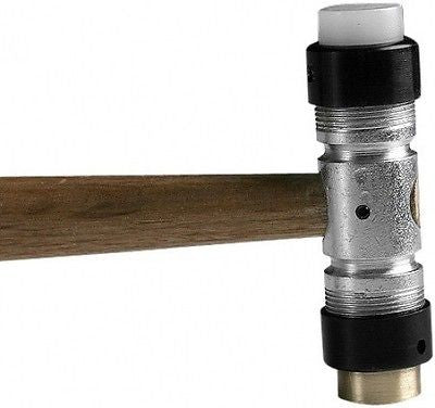 Soft Face Interchangeable Head Jewelers Hammer Tool Brass Plastic - tool