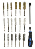 Inside Pipe Tube Tubing Line Cleaning Cleaner Tool Kit Rifle Gun Barrel Brush - tool