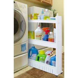 Laundry Washer Side Kitchen Slide Cabinet Pull Out Shelf Storage Rack Sliding Rv - tool