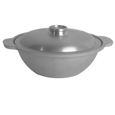 Aluminum San Bai Wok Asian Broiler Cooker Stovetop with LID Cooking Bowl - tool