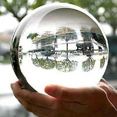 130mm Scrying Magic Psychic Medium Crystal Looking Gazing Ball Wizard - tool