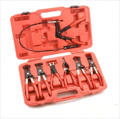 7 Piece Mechanic's Hose Clamp Pliers Set - tool