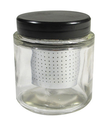 Gold Gem Stone Jewelry Small Parts Cleaning Cleaner Sift Bottle Prospecting Jar - tool