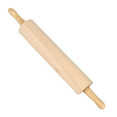 15" Wooden Baker's Wood Rolling Roll Pin Roller Pinroller - tool