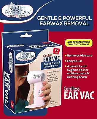 Ear Wax Cleaner w/ Vacuum Tip - tool