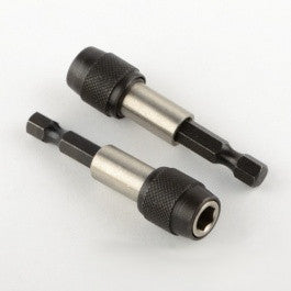 2 Piece Snap Hex Quick Change Driver Adapter Extension for Magnetic Screwdriver Bit - tool