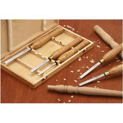 5 Piece Hss High Speed Steel Beading Lathe Turning Tool Set for Woodworking - tool