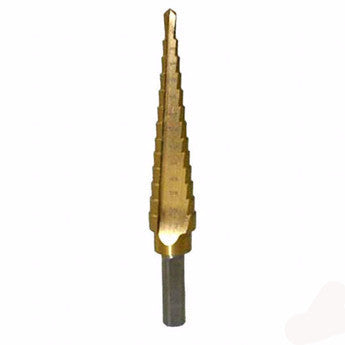 Small Mini Steel Step Down Variable Size Sized Steel Drill Bit Unibit Tool Set - tool