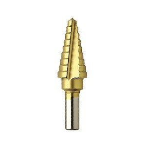 Titanium Steel Step Down Variable Size Sized Steel Drilling Drill Bit Uni - tool