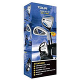 Toddler Size Junior Kids Left Handed Hand Real Golf Clubs Golfing Set Kit Bag - tool