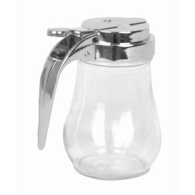 Twin Pack of 6 oz Glass Syrup Honey Milk Pourer Dispenser Server for Restaurant - tool