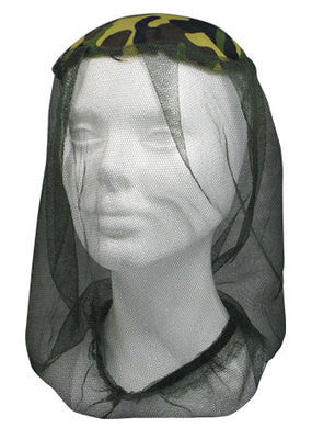 Over The Head Camouflage Mosquito Net Netting Cap Hat Protection Face Protector - tool