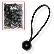 100 Pcs 6" Elastic Ball Bungee Cord Connector Tiedown for Canopy Tarp Tie Down - tool
