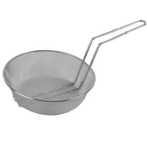 SM Deep Round Fine Mesh Frying Fry Cooker Basket for Stove Top Stovetop Pot Pan - tool