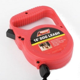 16 Foot Retractable Dog Retracting Wind Up Automatic Leash for Dog Pet Leach - tool