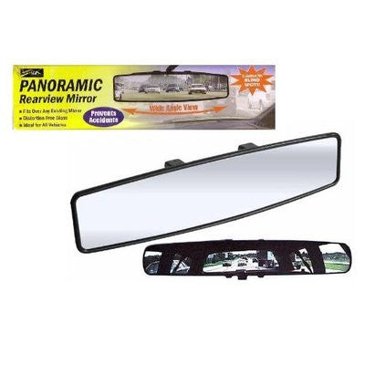 12" Long Panoramic Rear View Mirror Attachment for Car Truck Wide Rearview Auto - tool