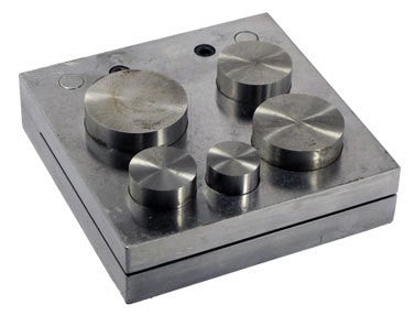 Large Hand Disc Hole Sheet Die Metal Steel Cutter Punch Punching Tool Puncher - tool