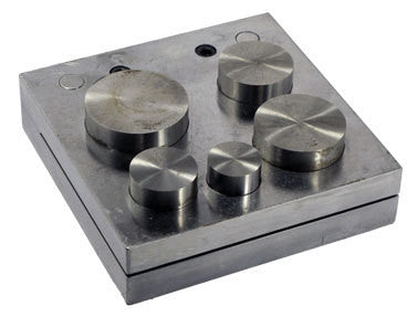 Large Hand Disc Hole Sheet Die Metal Steel Cutter Punch Punching Tool Puncher - tool