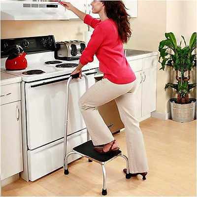 Kitchen Step Stool with Hand Rail - tool