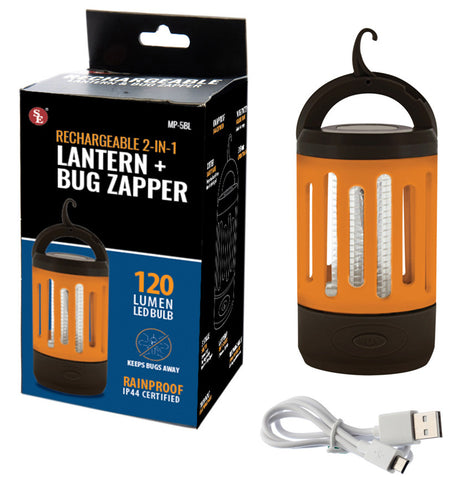 Hang Up Cordless Bug Zapper Trap Lantern