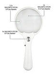 Lighted Handheld Magnifier Glass