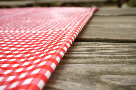 Heavy Duty Checkered Picnic Tablecloth Cover - tool