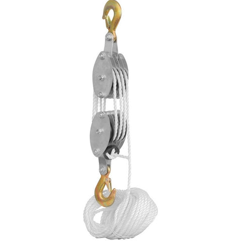 Rope Pully Block and Tackle Hoist - tool