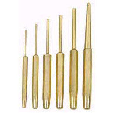 Solid Brass Pin and Center Punch Set - tool