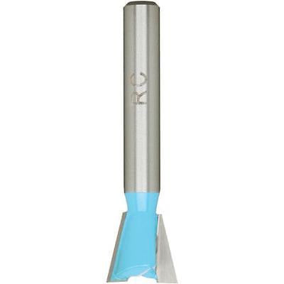 1/2" 14 Degree Dovetail Carbide Router Bit with 1/4" Shank - tool