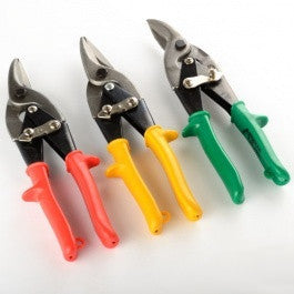 Sheet Metal Hand Steel Cutting Tin Snips Scissors Cutters Snippers Shear Set - tool