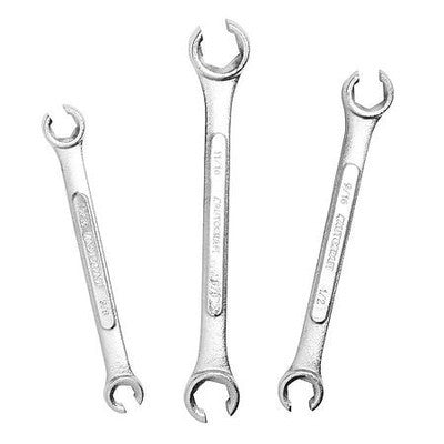 3 Piece SAE Standard Flaring Flare Nut Tool Set Brake Line Tubing Plumbing Flareing - tool