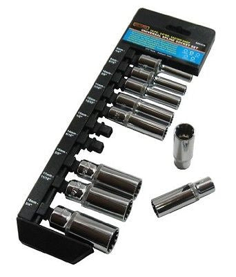 3/8" Drive Female Spline Deep Tork Bit Wrench Set - tool