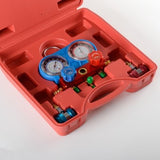 R134A Air Conditioning Refrigeration Charging AC Manifold Gauges Set - tool