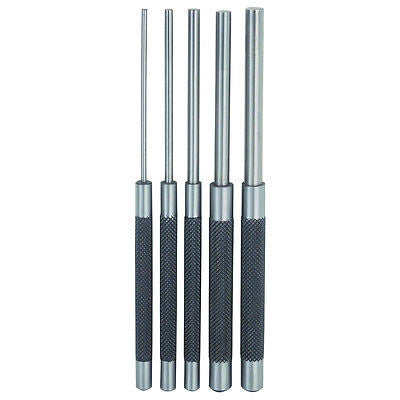 5 Piece Long Drive Steel Punch Set Kit - tool