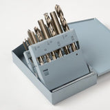 18 Piece Standard Size" Steel Tap Drill Bit & and Die Tool Drilling Set Kit - tool