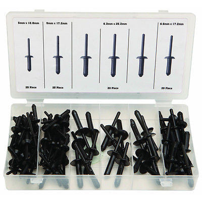 Plastic Pom Pop Rivets Assorted | JABETC | Quality Tools and Home Products