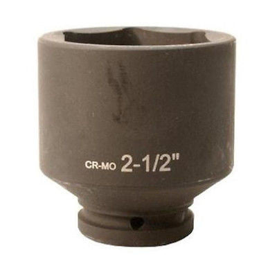 3/4" Drive 2-1/2" Air Impact Black Socket Wrench Tool SAE - tool