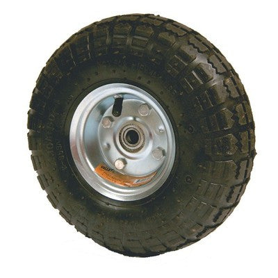 Replacement 10" Rubber Air Filled Wheel Tire for Hand Truck Dolly or Cart - tool