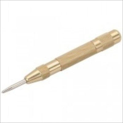 Automatic Centering Push Auto Center Punch Tool for Wood Metal Steel Leather - tool