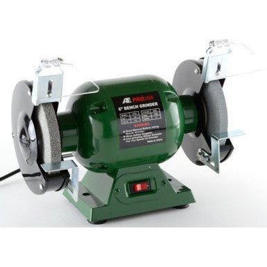 6" Electric Powered Bench Top Grinder Benchtop Sharpener Power Tool - tool