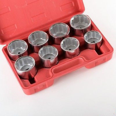 9 Piece 3/4" Drive SAE Large Socket Set - tool