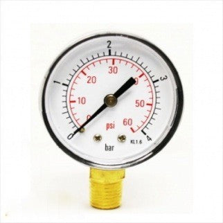 Replacement End Pressure Gauge for Swimming Pool Water Pump Gage Sand Filter - tool