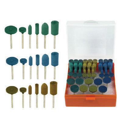 54 Piece Rubber Head Abrasive Wheel Set for Dremel - tool