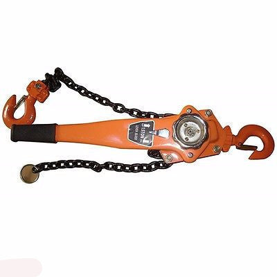 1 1/2 Ton Manual Chain Lever Hoist - tool